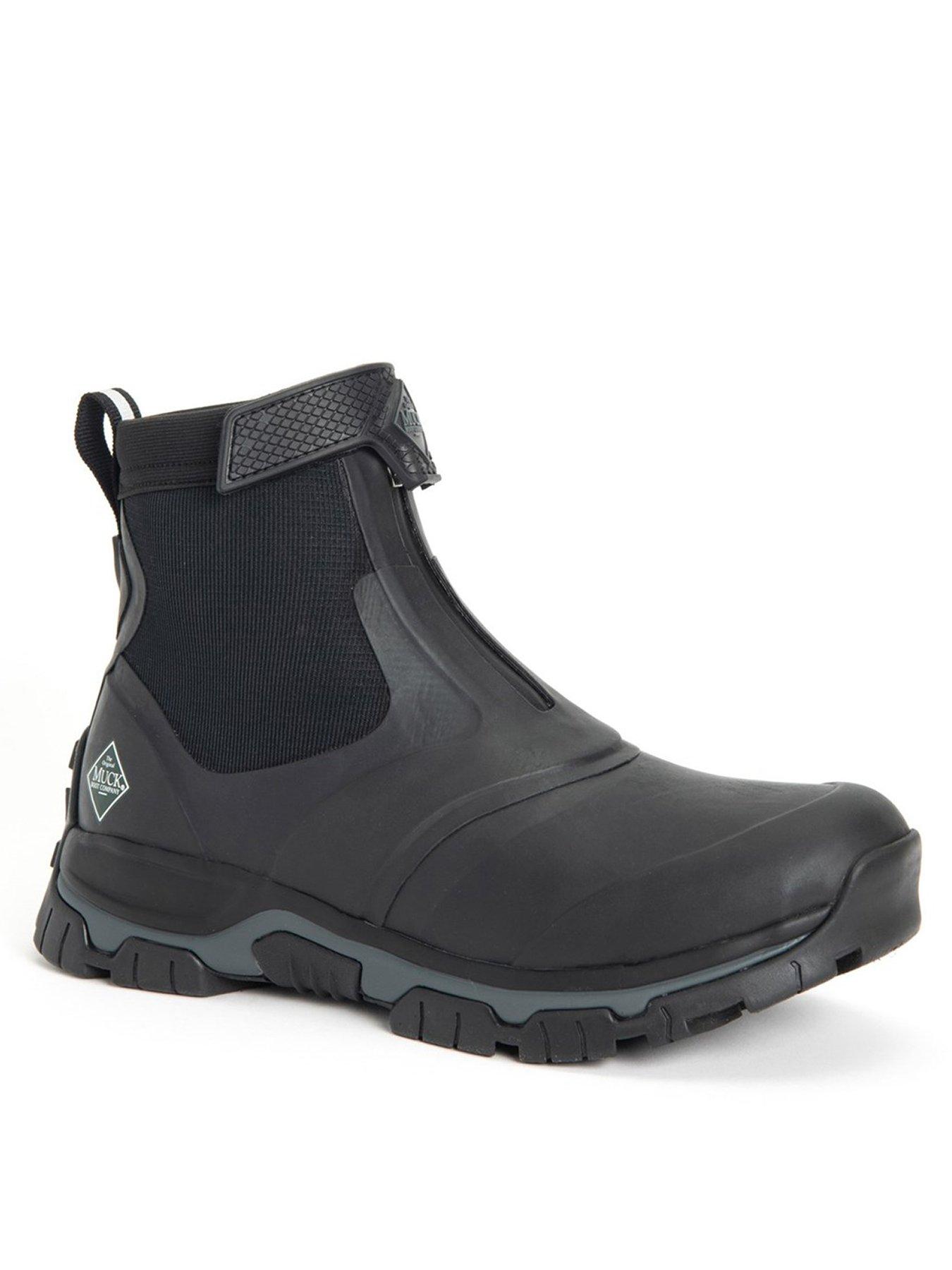 Men Apex Short Boots - Black