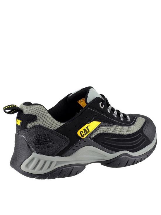 stillFront image of cat-moor-safety-trainers-black