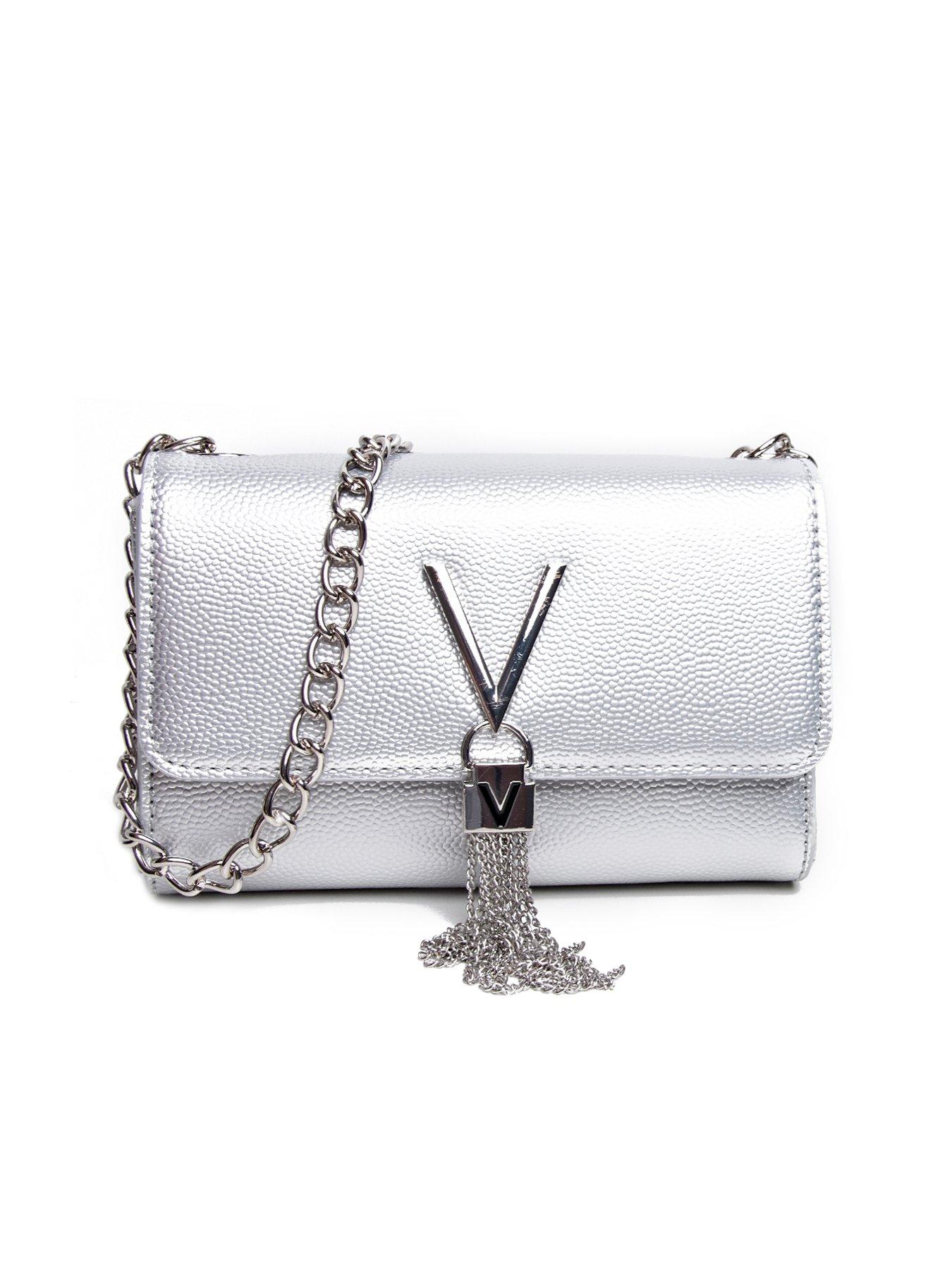 valentino clutch silver