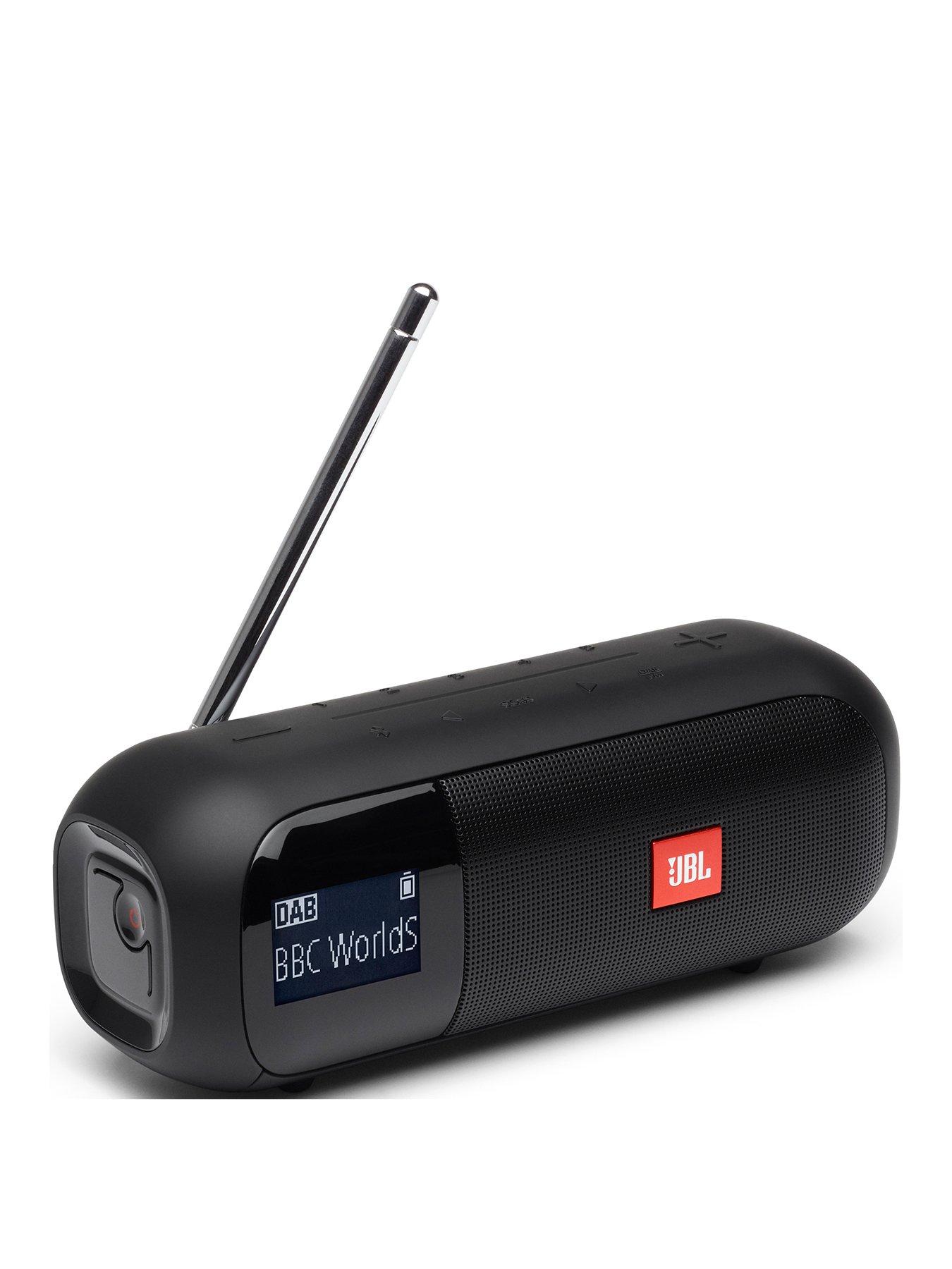 JBL TUNER 2 Portable DAB/DAB+/FM Radio with Bluetooth - Black