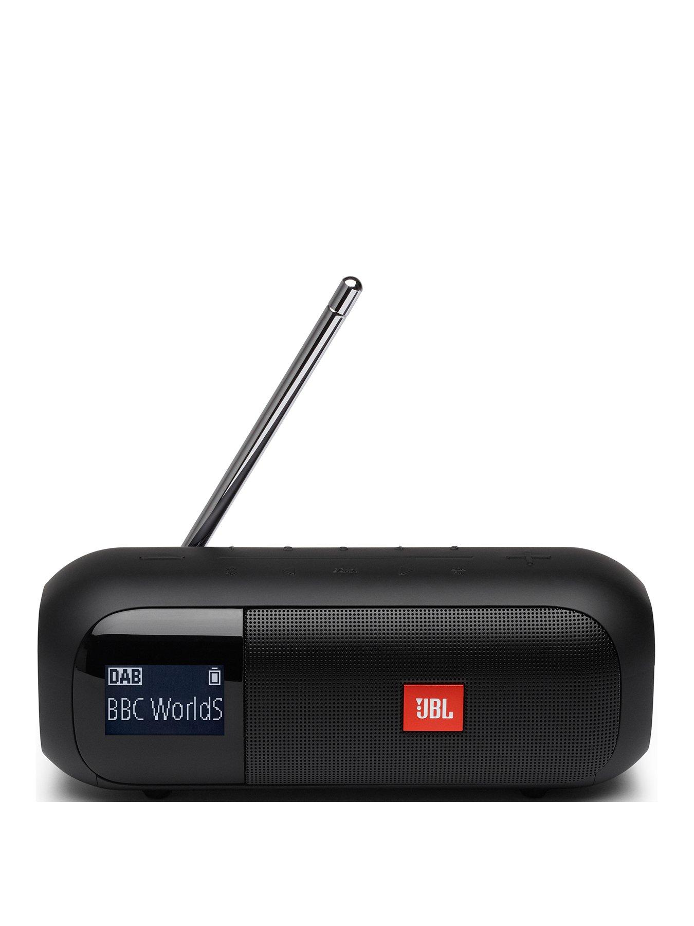 JBL TUNER 2 Portable Radio - Black Bluetooth DAB/DAB+/FM with