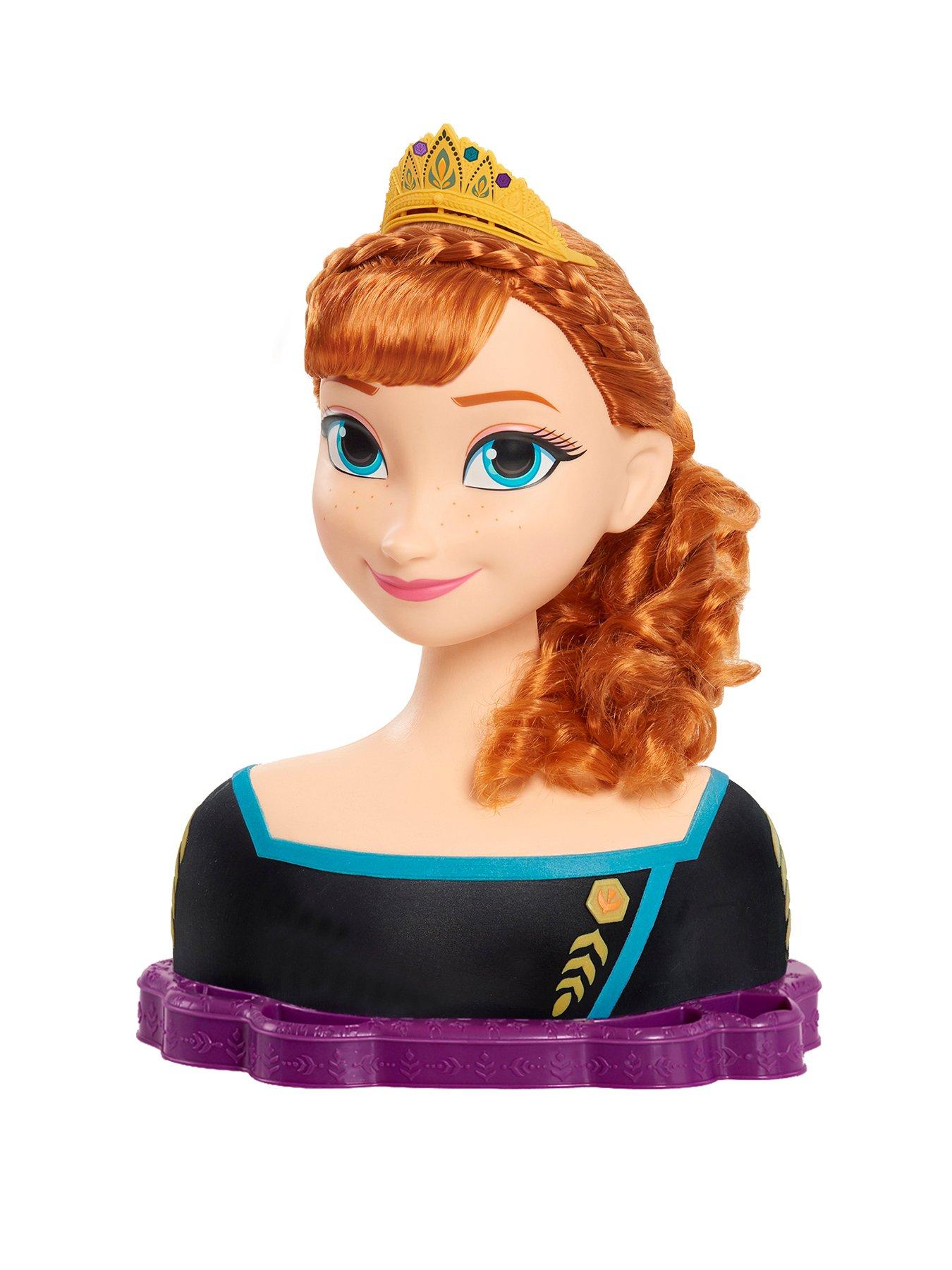 disney frozen anna styling head