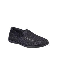 Cotswold Stanley Slip-on Slippers - Black | very.co.uk