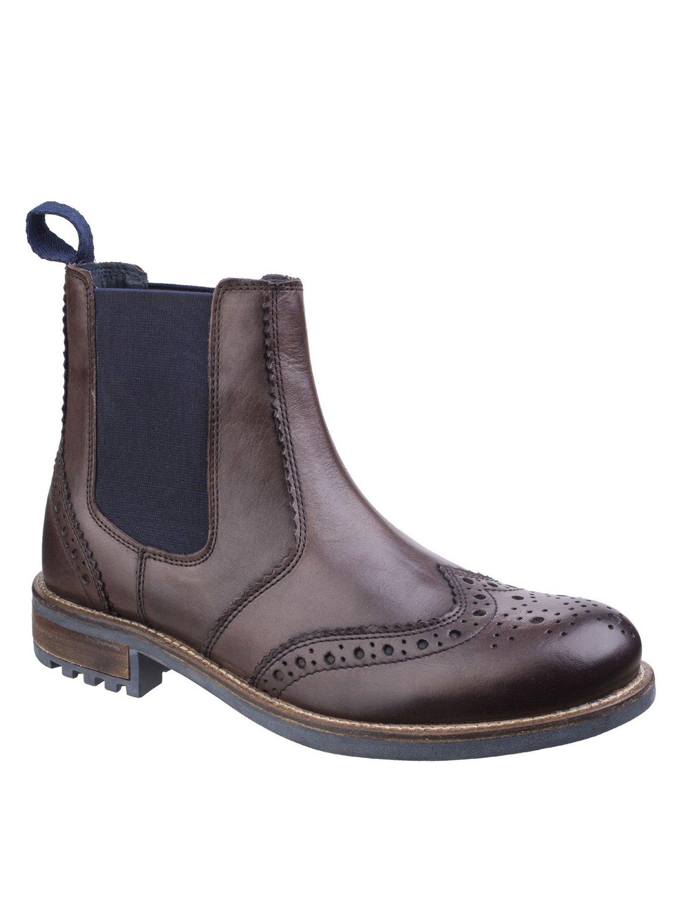 Shoes & boots Cirencester Leather Brogue Boots - Brown