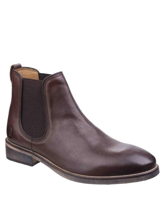 front image of cotswold-corsham-leather-chelsea-boots