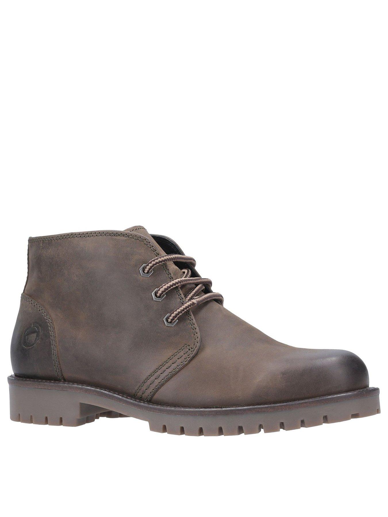  Stroud Leather Boots - Khaki