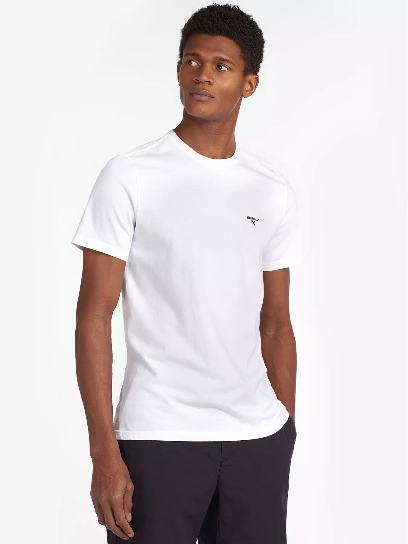 Short Sleeve Fly Fishing Logo T-Shirt - White