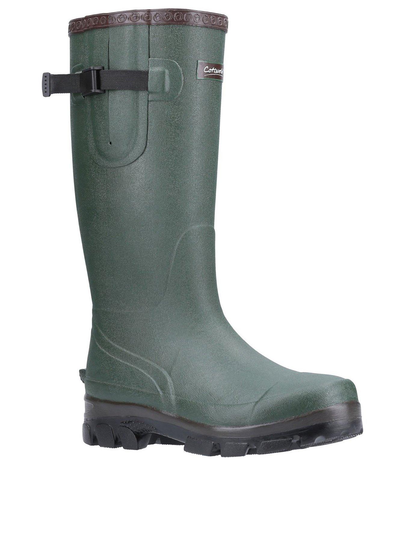 Men Grange Wellington Boots - Green
