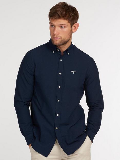barbour-oxford-tailored-shirt-navynbsp