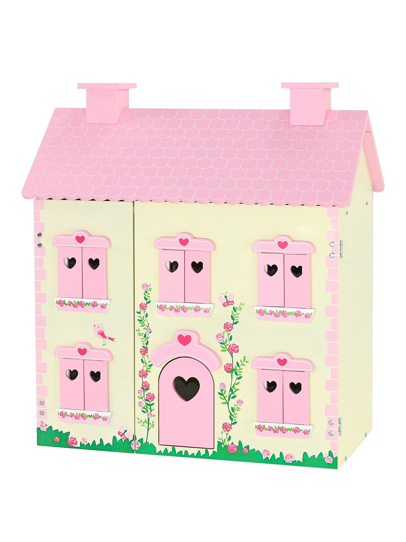 Rose Cottage Wooden Dolls House