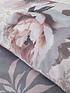  image of catherine-lansfield-dramatic-floral-duvet-cover-set-grey-pink