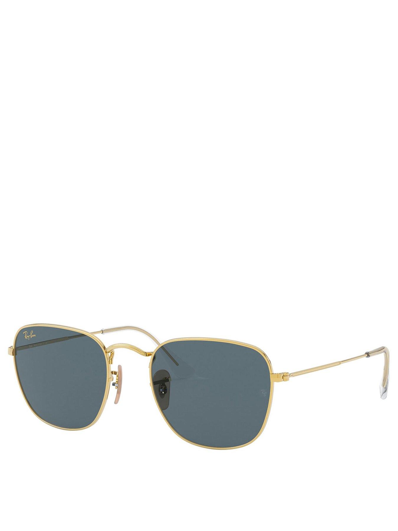 undefined 0RB3857 Frank Aviator Sunglasses - Gold