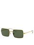 ray-ban-0rb1969-rectangle-sunglasses-goldfront