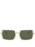 ray-ban-0rb1969-rectangle-sunglasses-goldoutfit