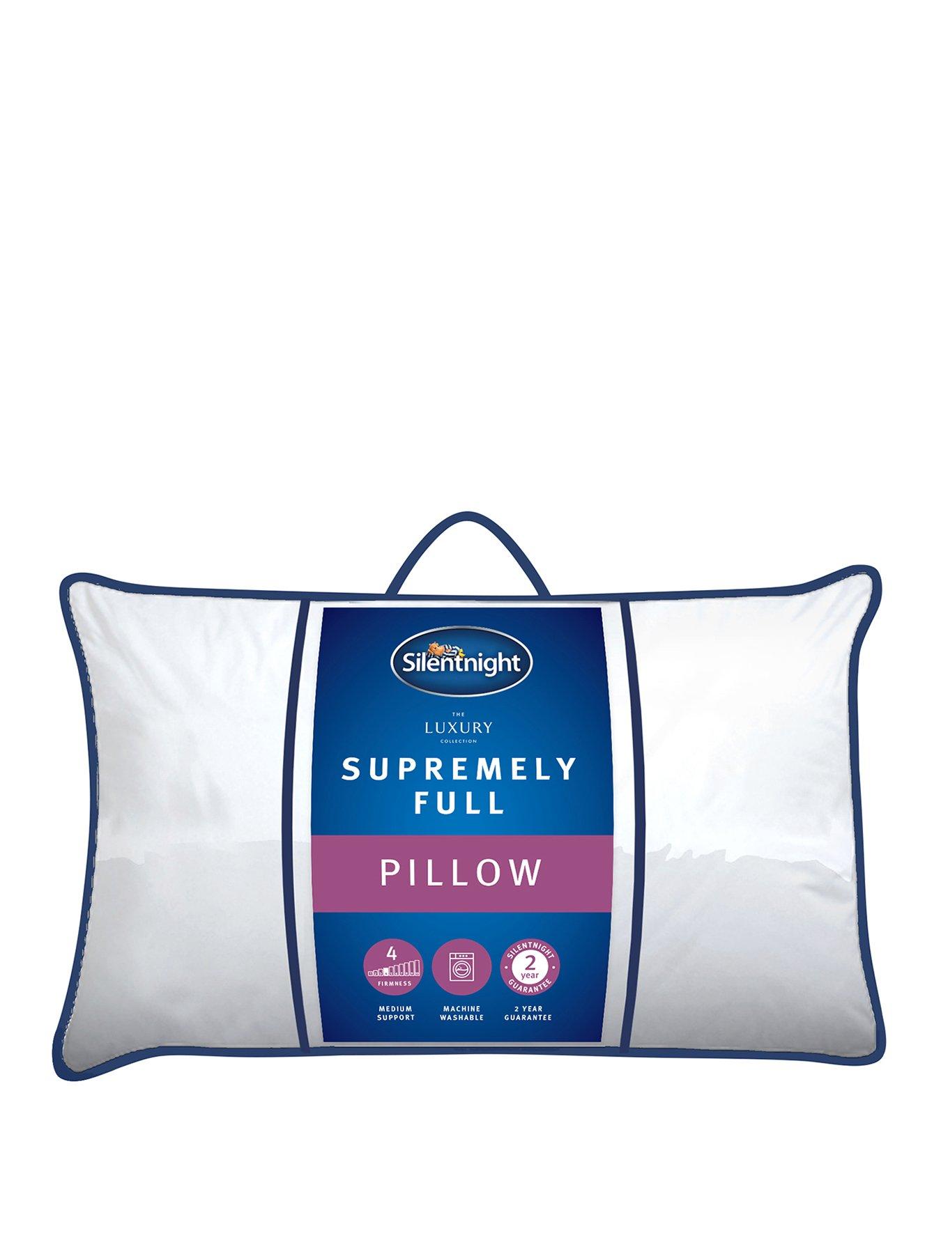 Product photograph of Silentnight The Luxury Collection Supremely Full Pillow - White from very.co.uk