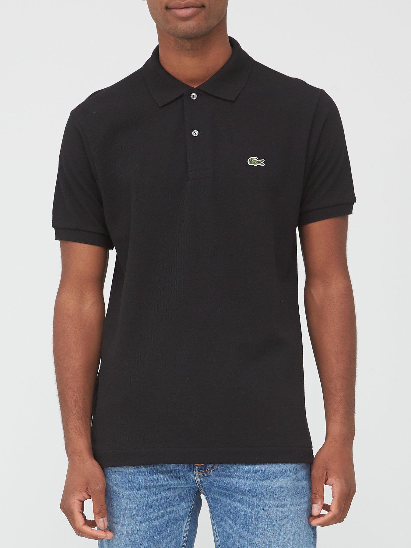 Lacoste l1212 on sale polo black