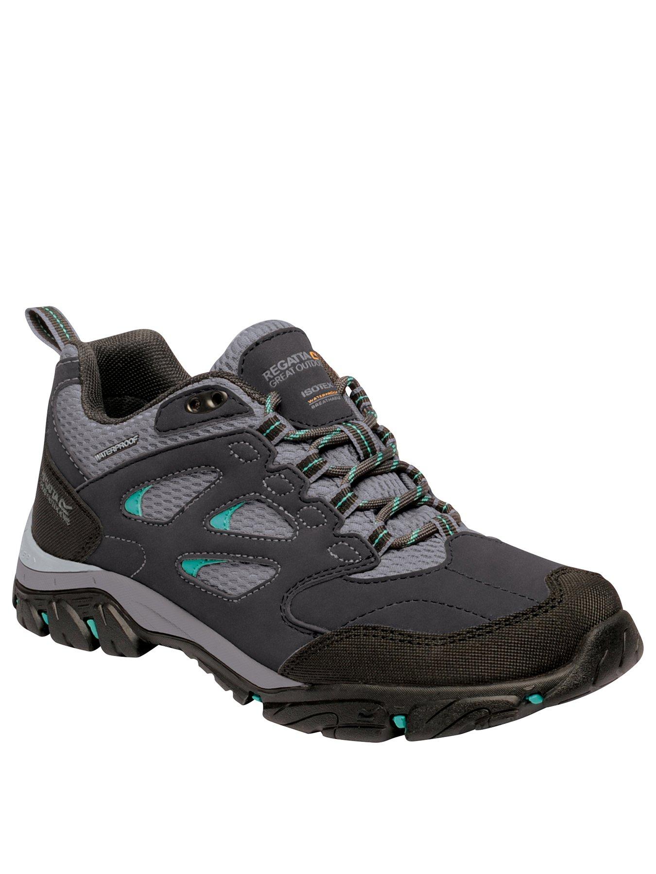 Regatta Holcombe Waterproof Low Walking Shoes - Grey | Very.co.uk