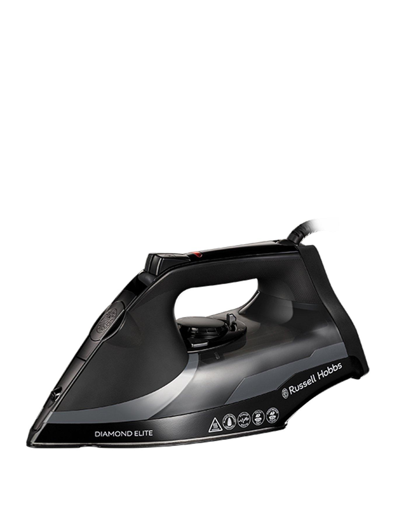 Product photograph of Russell Hobbs Diamond Elite Steam Iron - 27000 from very.co.uk