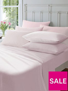 catherine-lansfield-soft-n-cosy-brushed-cotton-extra-deep-king-size-fitted-sheet-pink