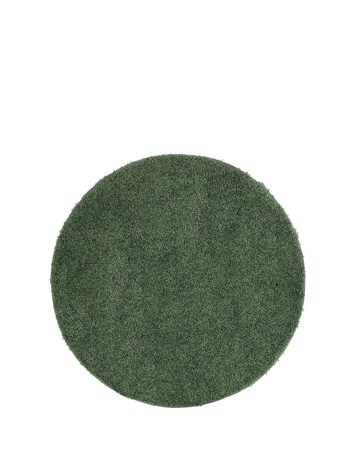 Image 2 of 6 of Buddy Washable Shaggy Circle Rug