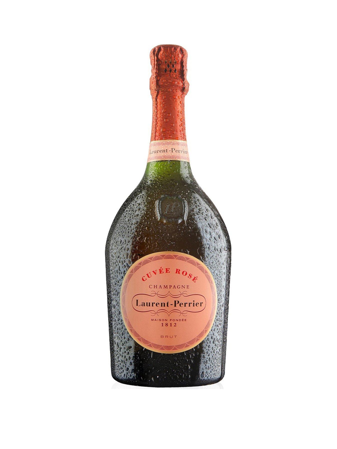 Product photograph of Virgin Wines Champagne Laurent Perrier Cuvee Rose Brut 75cl Vegan from very.co.uk