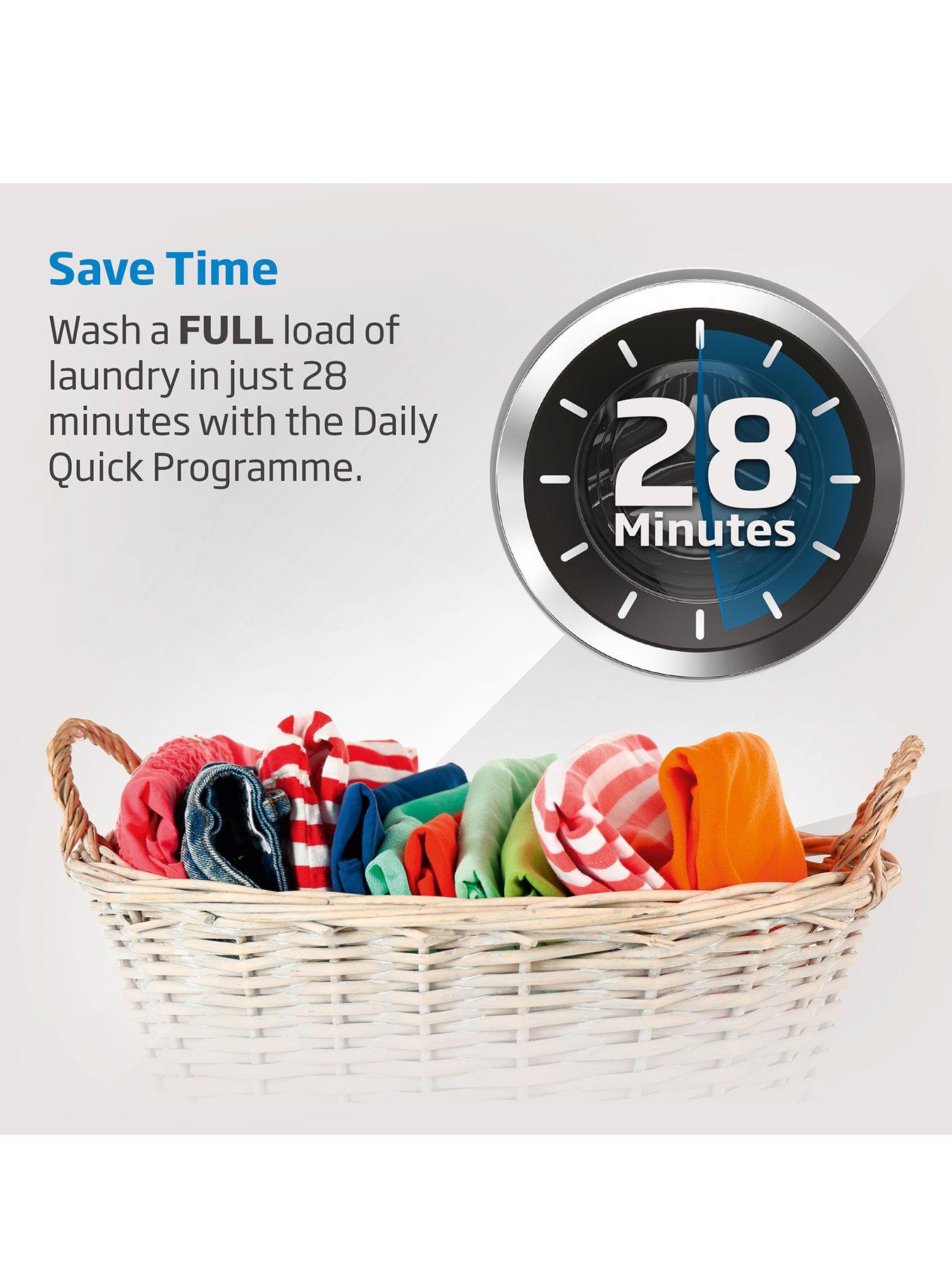Image 2 of 6 of Beko WTL94151W 9kg Load, 1400rpm Spin&nbsp;Freestanding RecycledTub&trade; Washing Machine -&nbsp;White