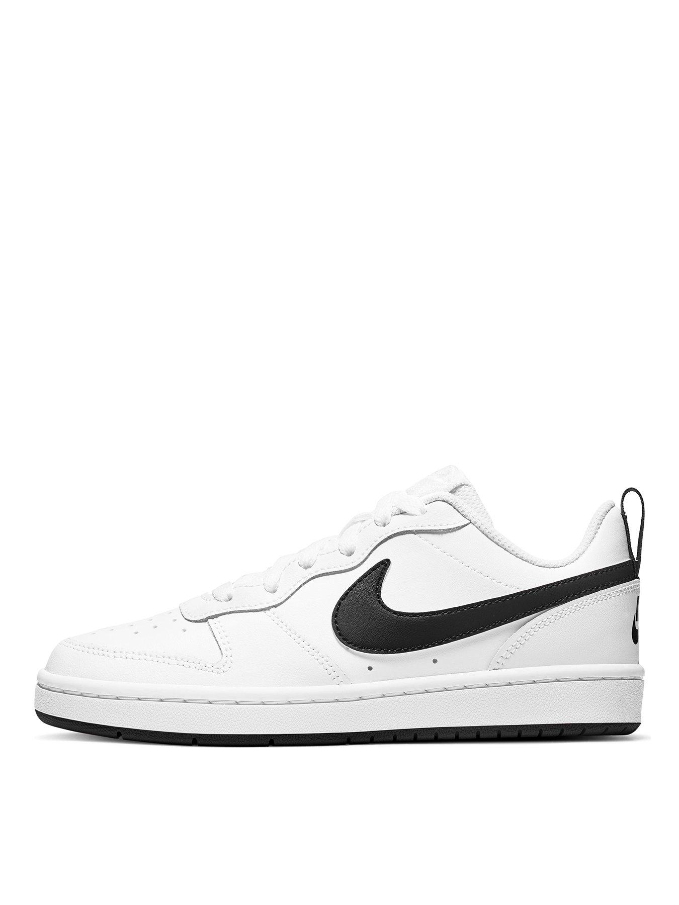 Nike Court Borough Low 2 Junior Trainer White Black Very Co Uk