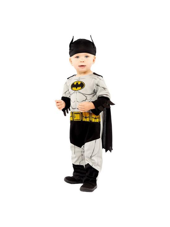 back image of batman-toddler-costume