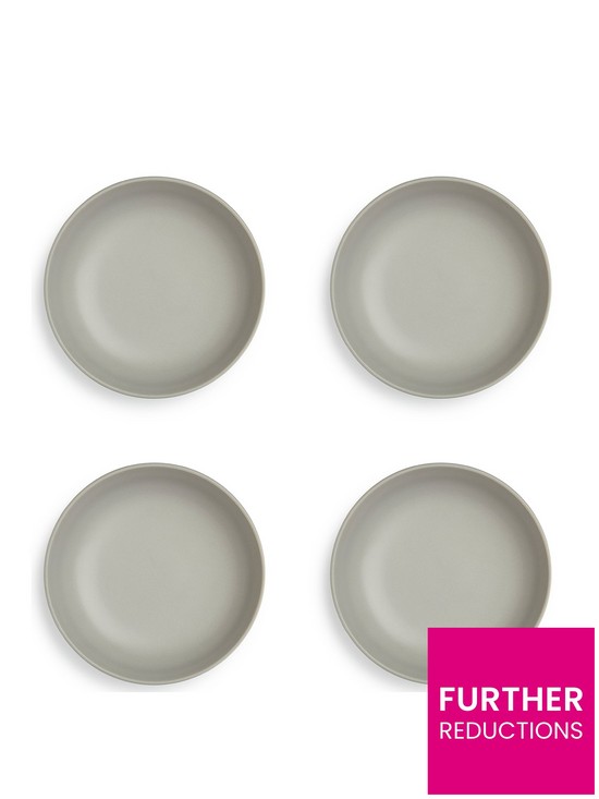 front image of sabichi-set-of-4-grey-matt-stoneware-pasta-bowls