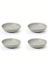  image of sabichi-set-of-4-grey-matt-stoneware-pasta-bowls