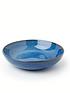  image of sabichi-4-piece-blue-reactive-stoneware-pasta-bowl-set