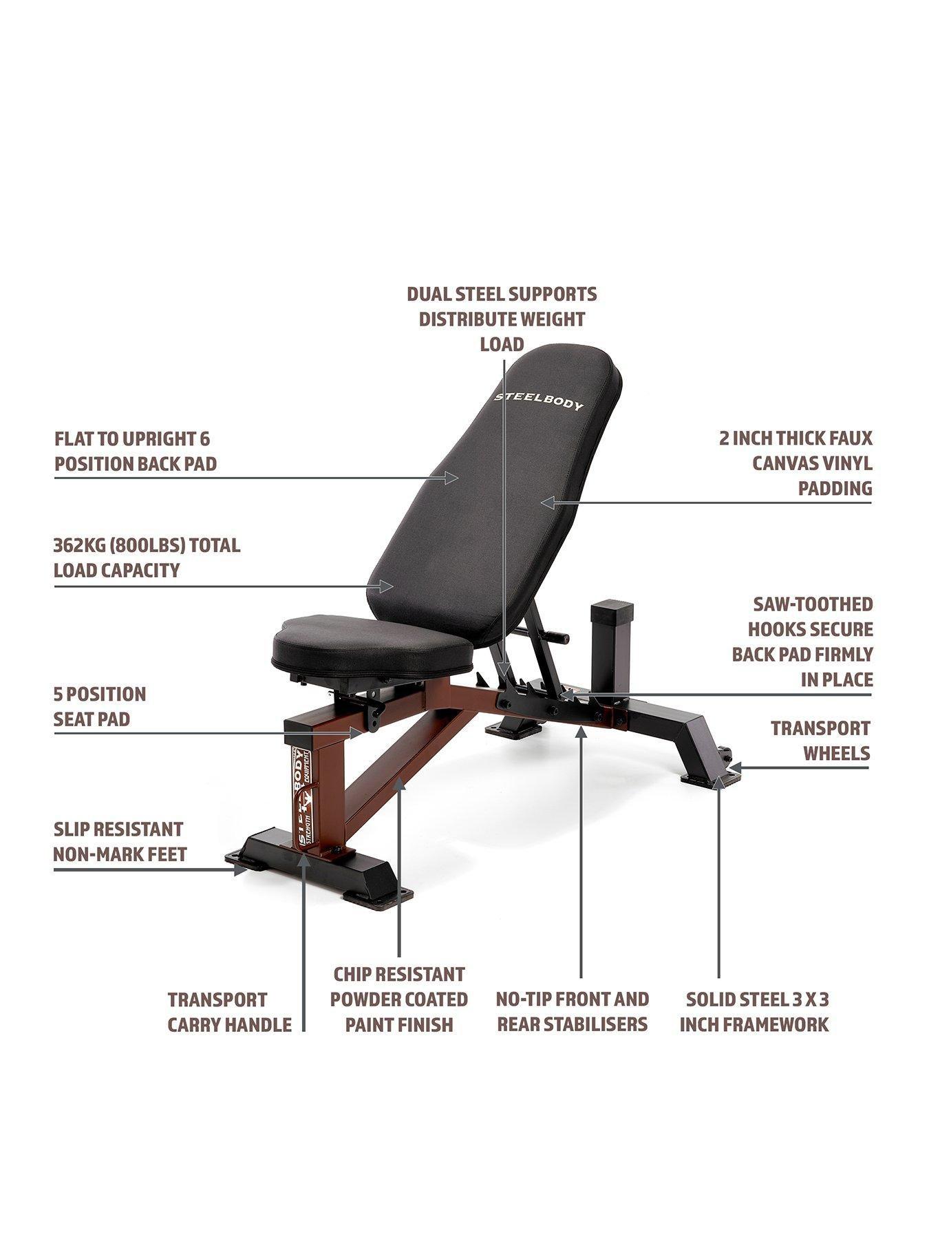 Steelbody bench best sale