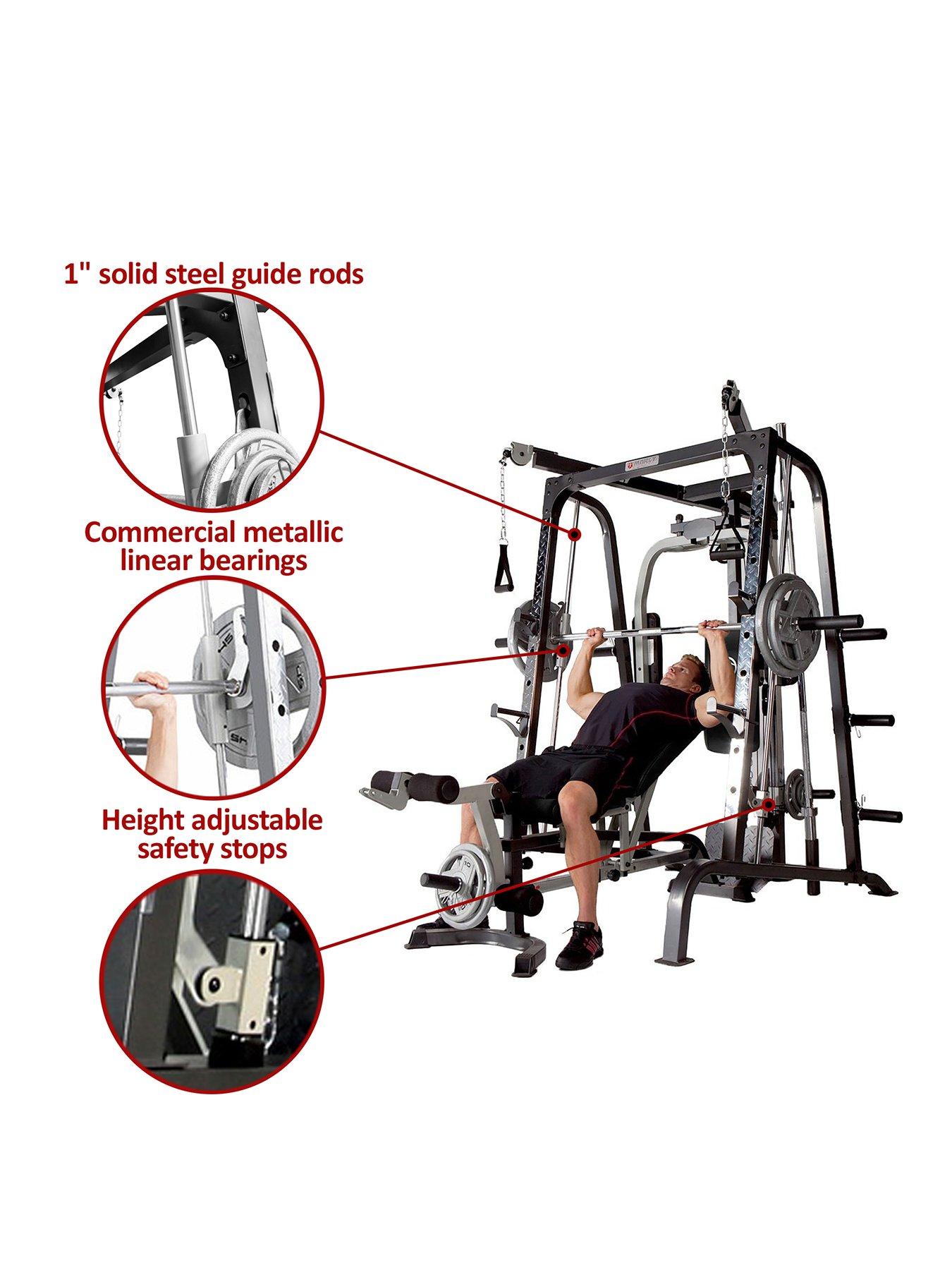 Smith machine new arrivals marcy deluxe md9010g
