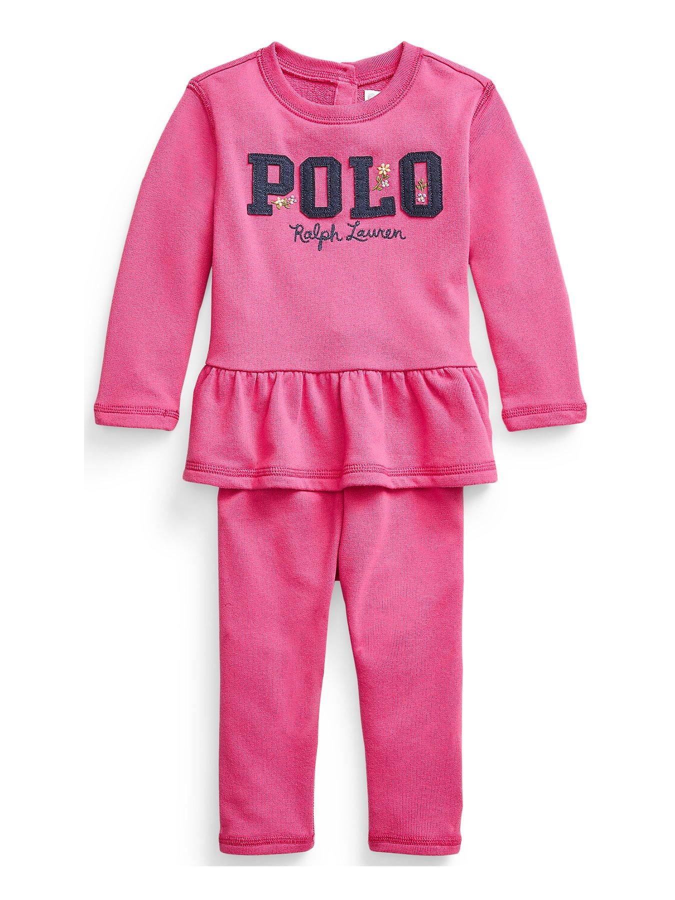 baby polo jogging suit