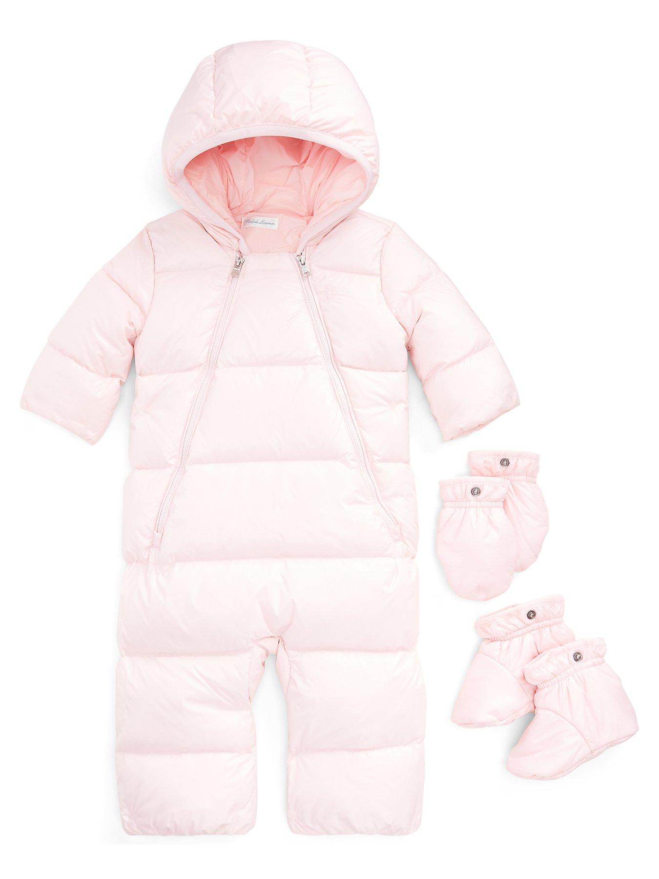 ralph lauren baby girl snowsuit