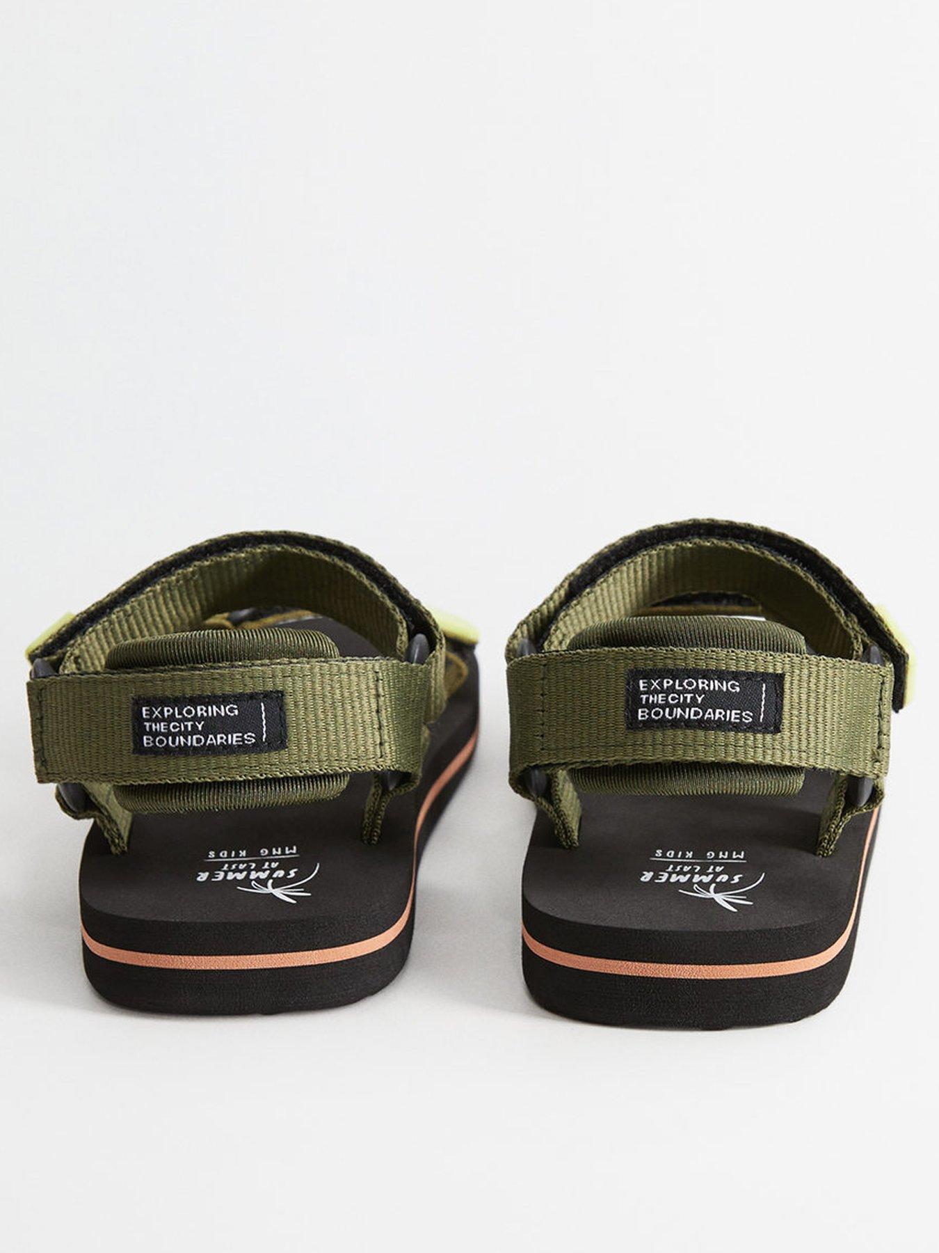 mango boys sandals
