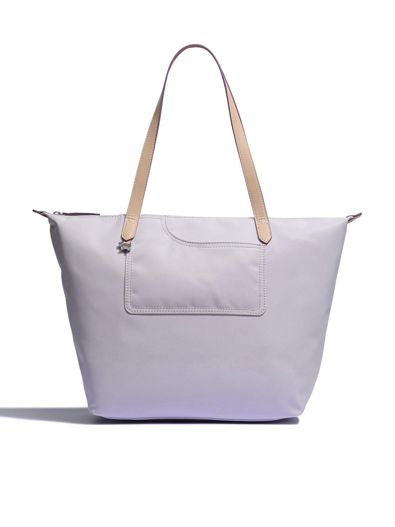 radley large zip top tote bag