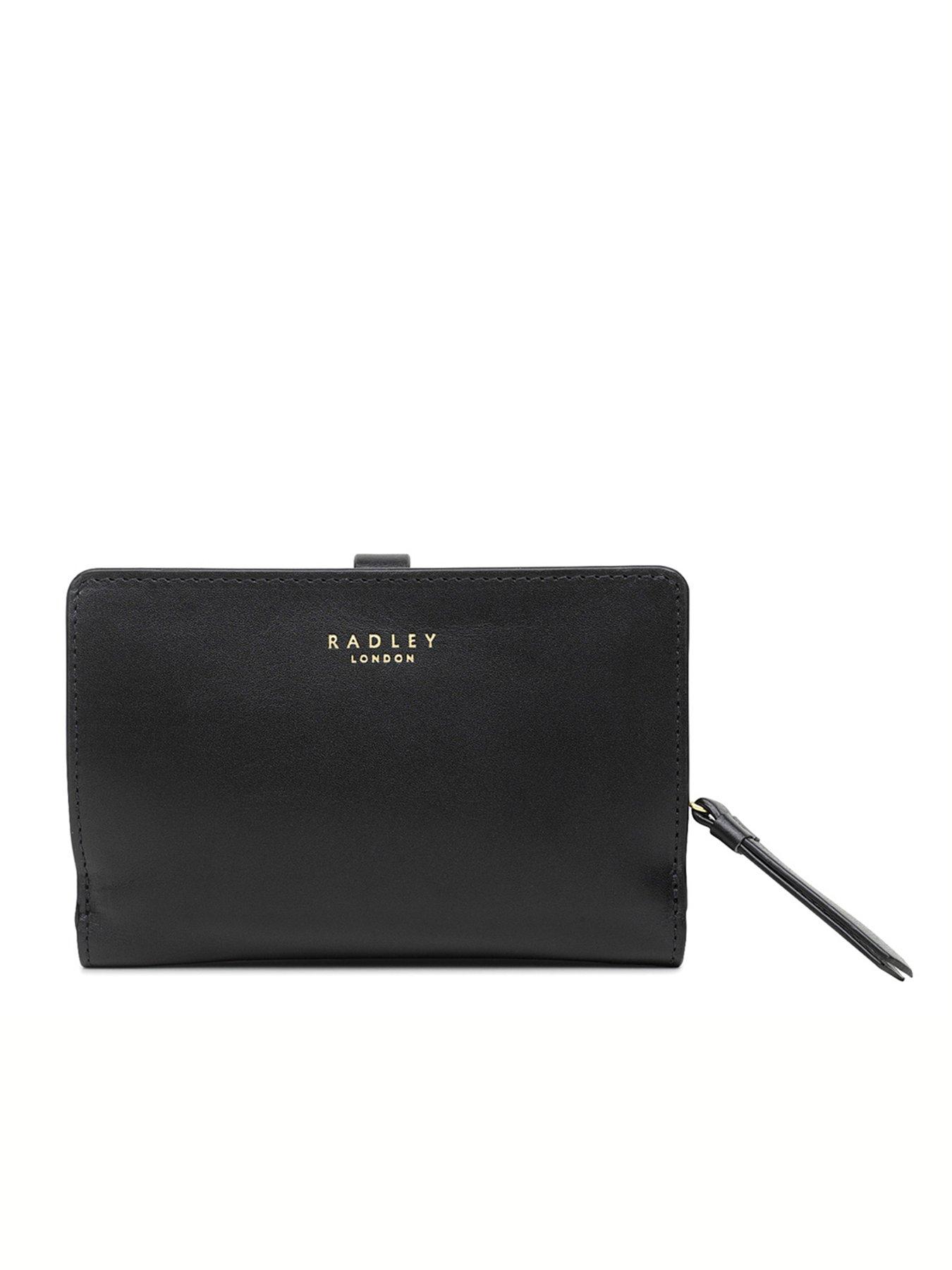 Radley Newick Road Leather Medium Bifold Purse Black Very