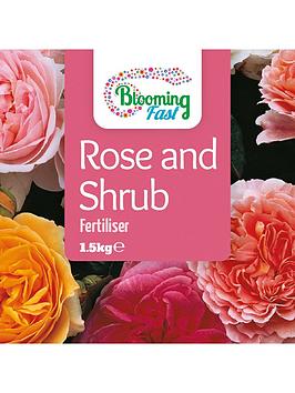 Product photograph of Blooming Fast Rose Shrub Fertiliser 1 5kg from very.co.uk