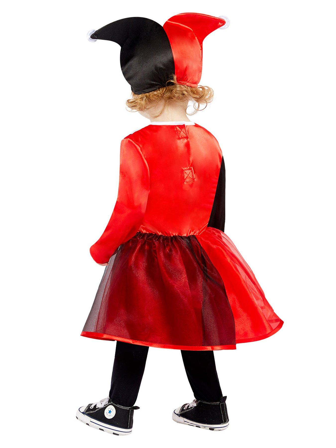 Children's harley quinn costume uk best sale