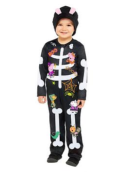 Peppa Pig Skeleton Costume