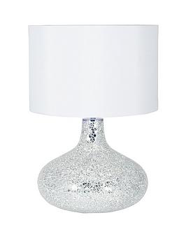 Pacific Lifestyle Mosaic Mirror Table Lamp