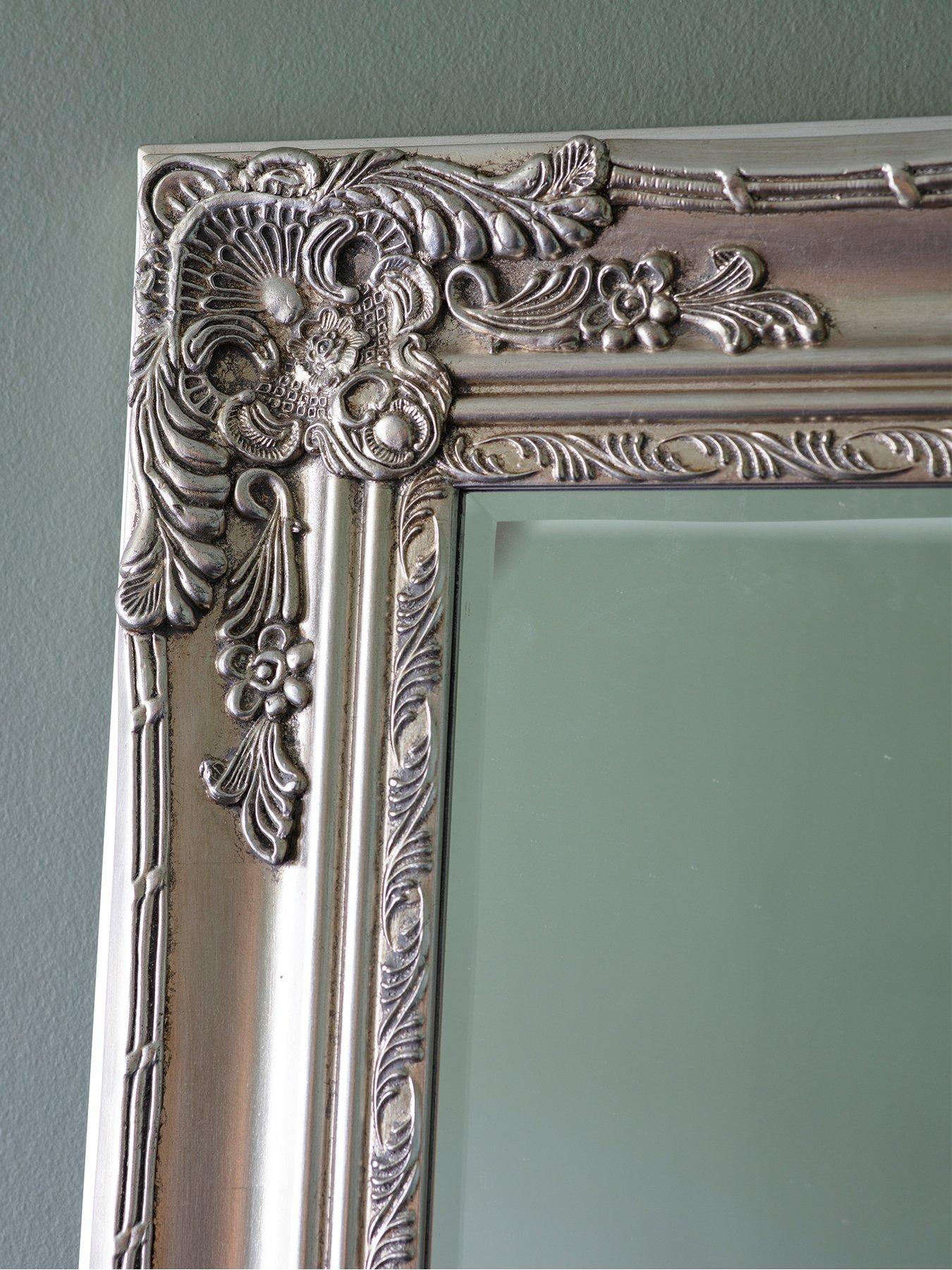 Gallery Hampshire Silver Leaner Full Length Mirror Very.co.uk