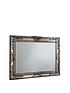  image of hometown-interiors-hampshire-silver-wall-mirror