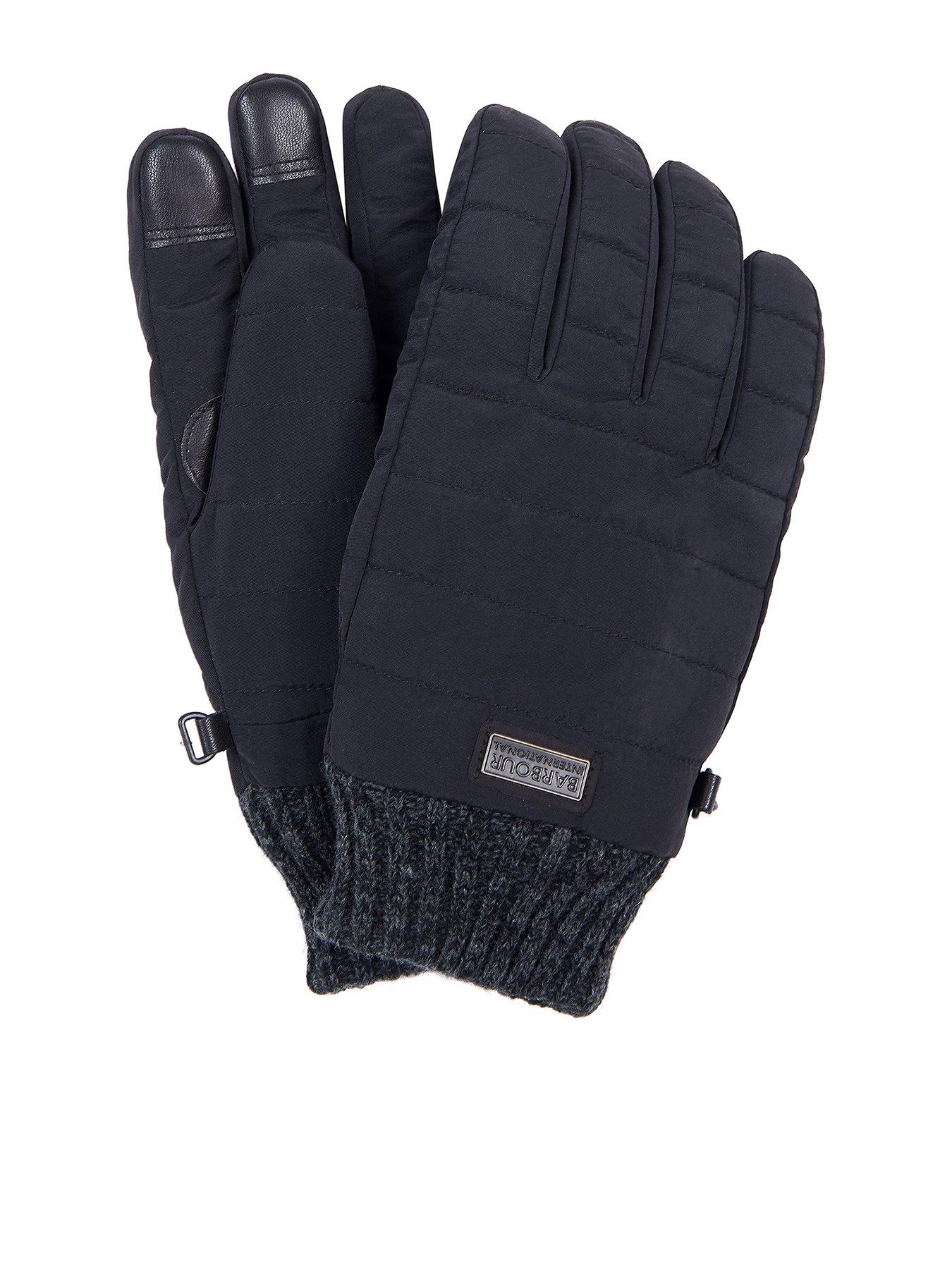 barbour international gloves sizing