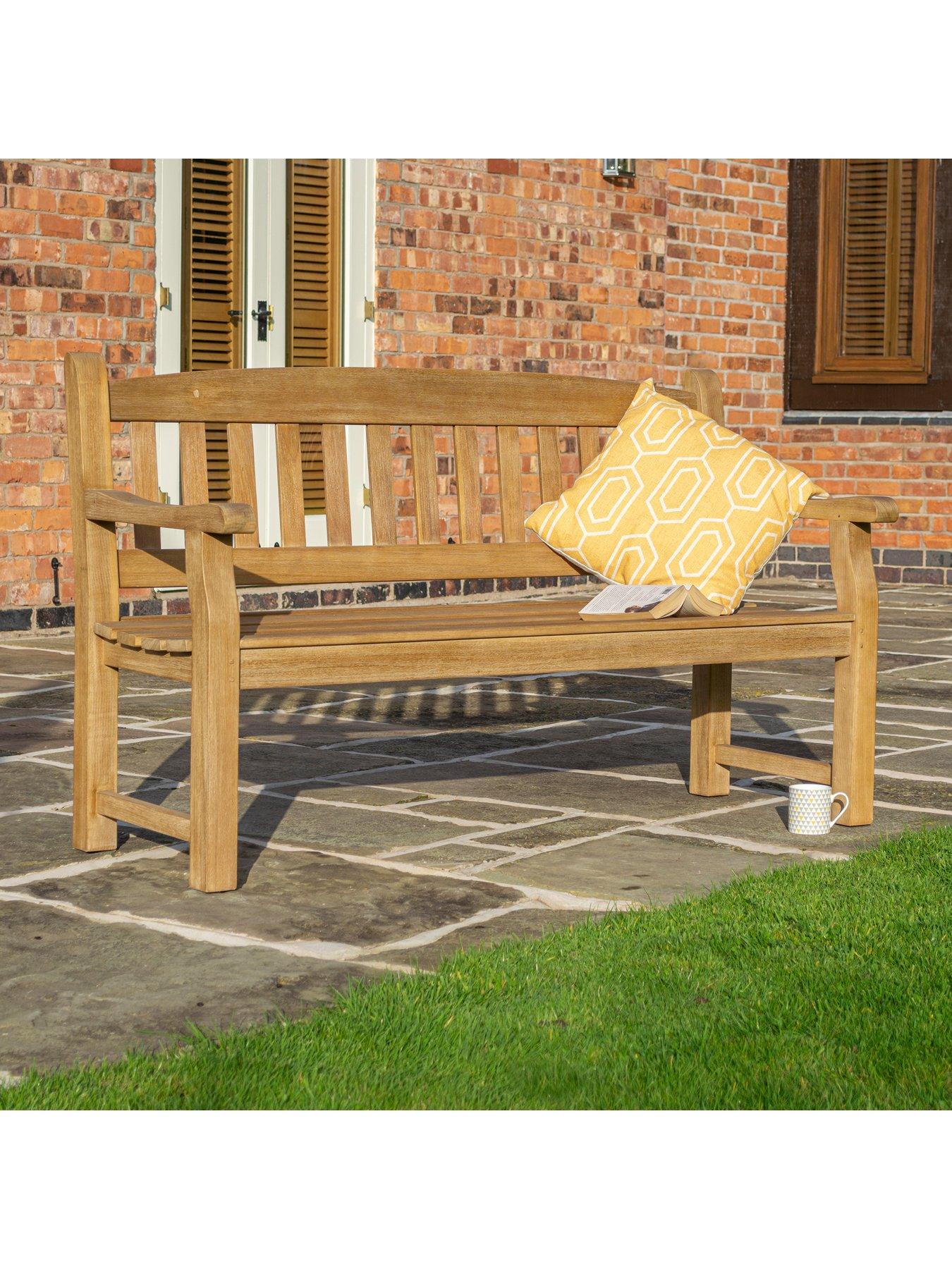Product photograph of Rowlinson Tuscan Bench - 1 5m from very.co.uk