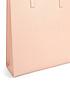  image of ted-baker-crosshatch-large-icon-bag-pink