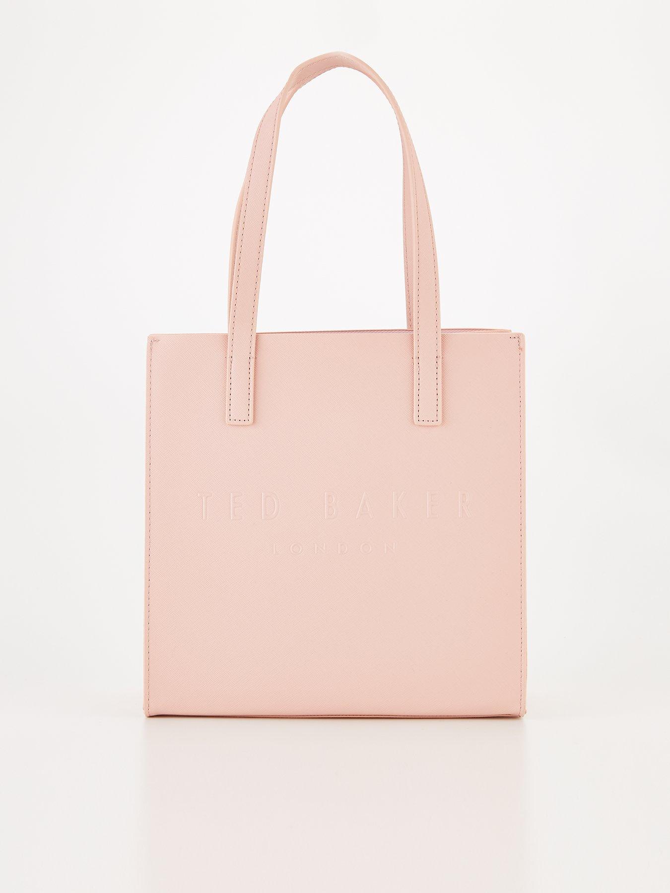 Crosshatch Small Icon Bag Pink