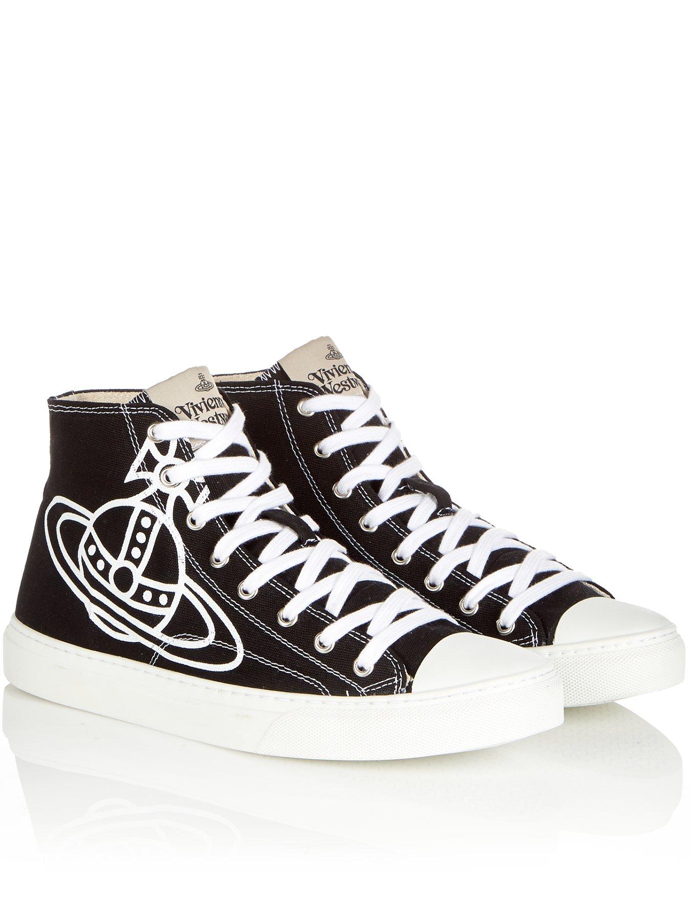 vivienne westwood black high tops