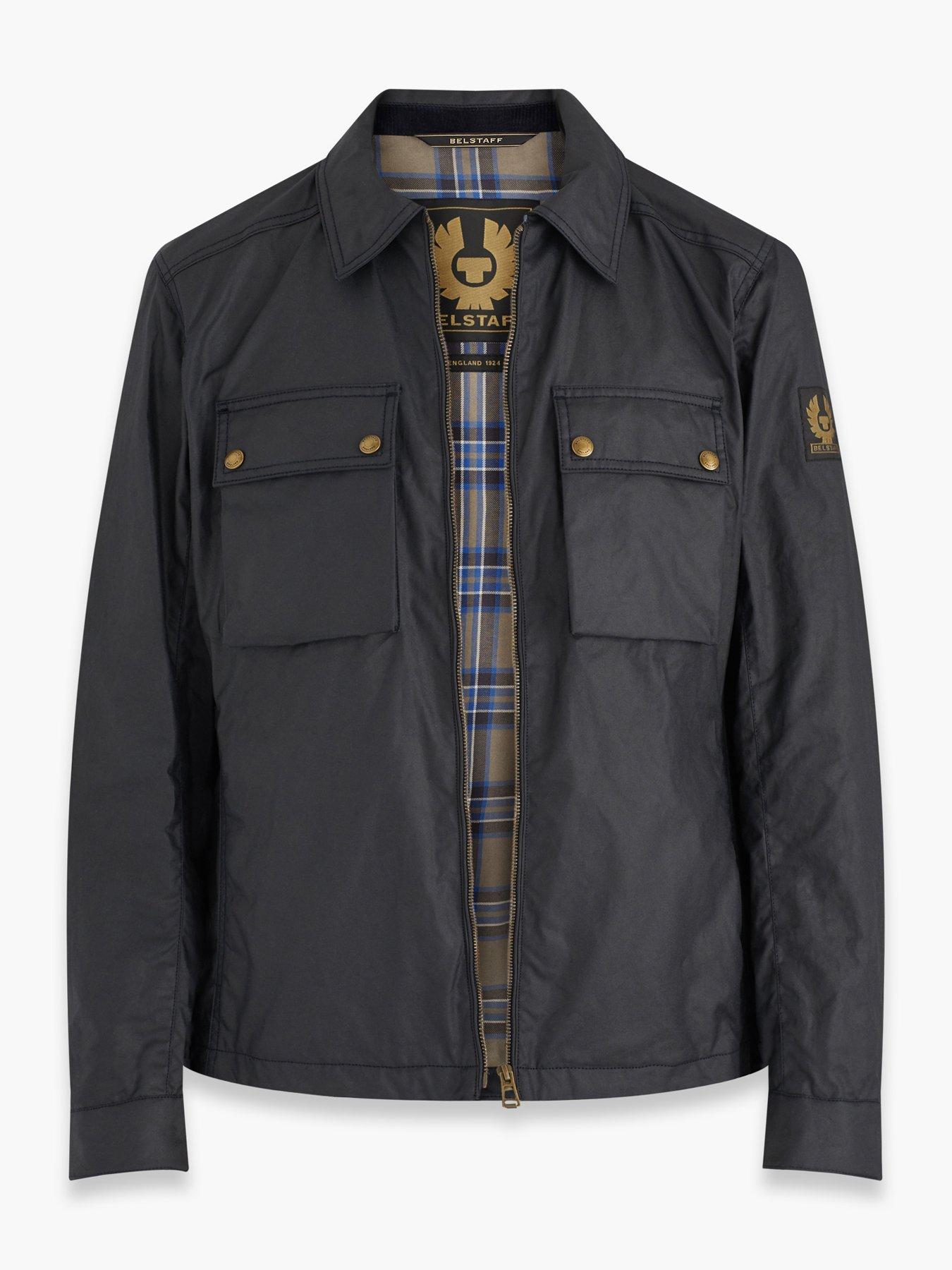 belstaff overshirt black